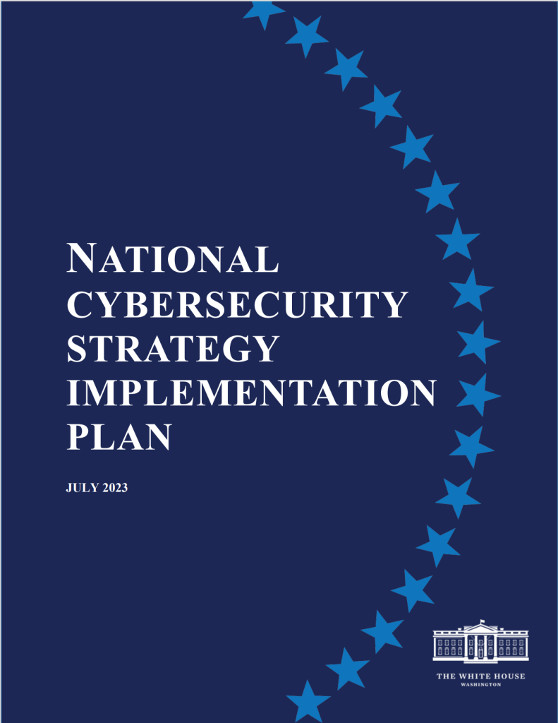 national cybersecurity strategy implementation plan